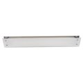 Access Lighting Vision, Flush Mount, Brushed Steel Finish, Frosted Glass 31030-BS/FST